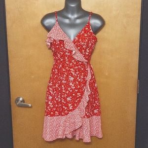 Skies are Blue mini wrap-dress, size xs